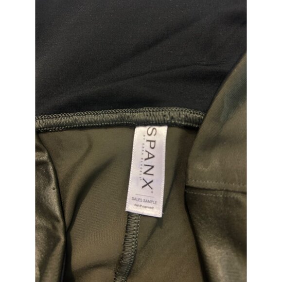 Spanx Green Camo High-Waisted Leggings Size M Fits size Small - Picture 5 of 6